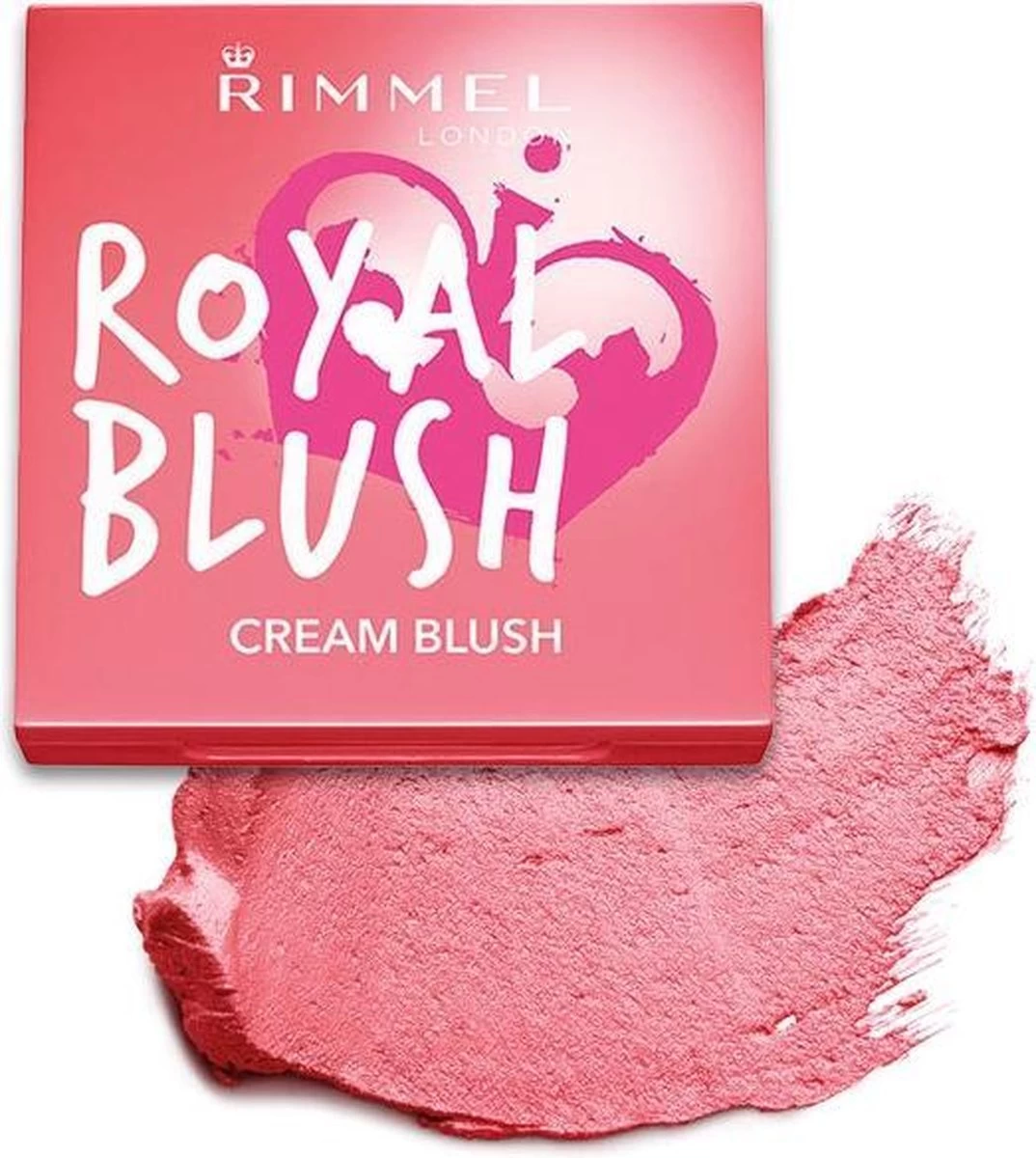 Rimmel London Rimmel - Royal Blush Cream Blush 4 G 002 Majestic Pink - - Afbeelding 5
