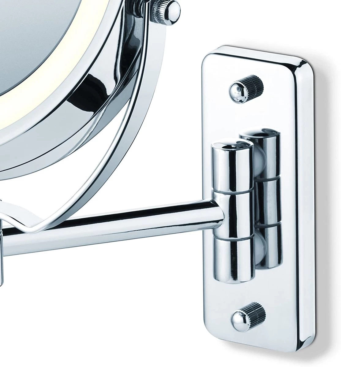 Beurer BS59 Spiegel Met Ringverlichting - Make-upspiegel Met Muurmontage - Ø11cm - Afbeelding 6