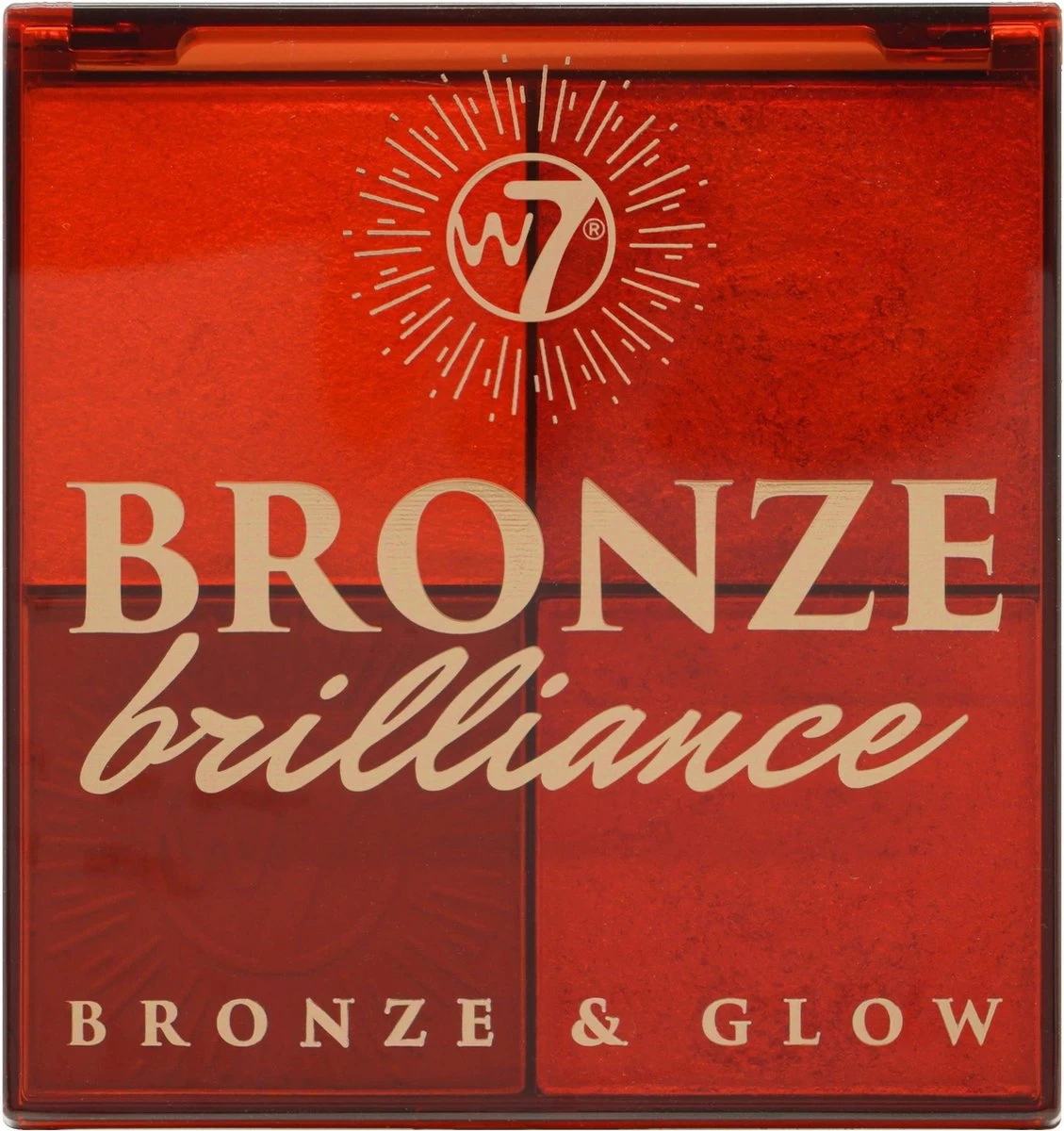 W7 Bronze Brilliance Bronze & Glow Bronzing Powder - Light/Medium - Afbeelding 2