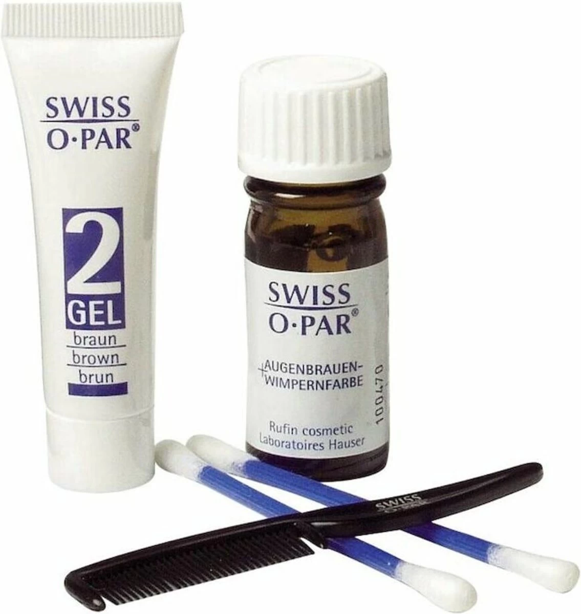 Swiss O Par - Wenkbrauw- En Wimperverf Bruin 1 Set - Afbeelding 4