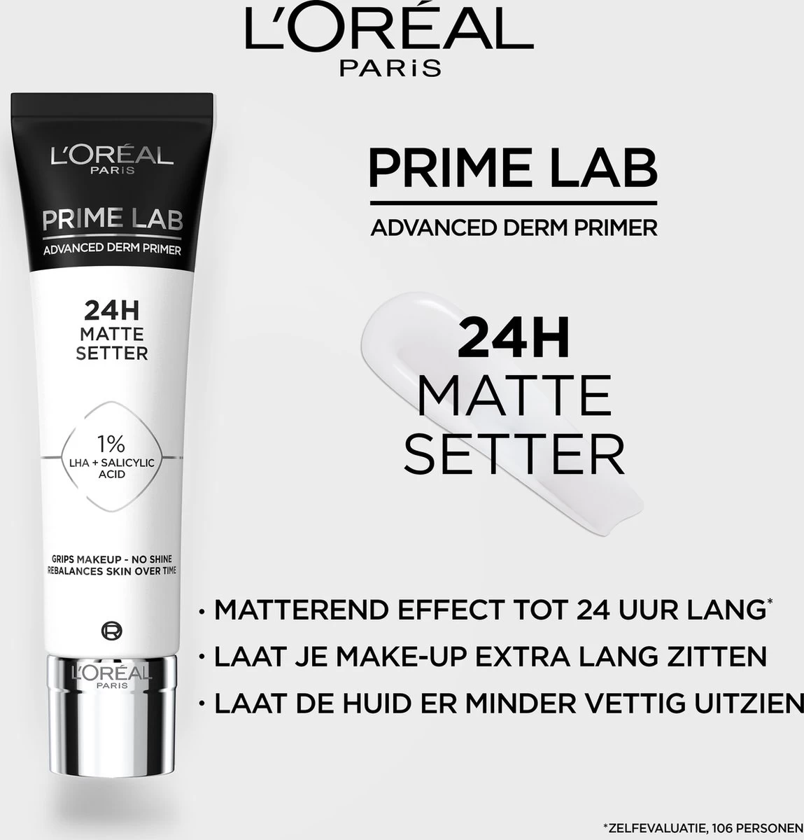 L'Oréal Paris - Prime Lab - Mat Setter - Primer - Matte Primer - 30 Ml - Afbeelding 3