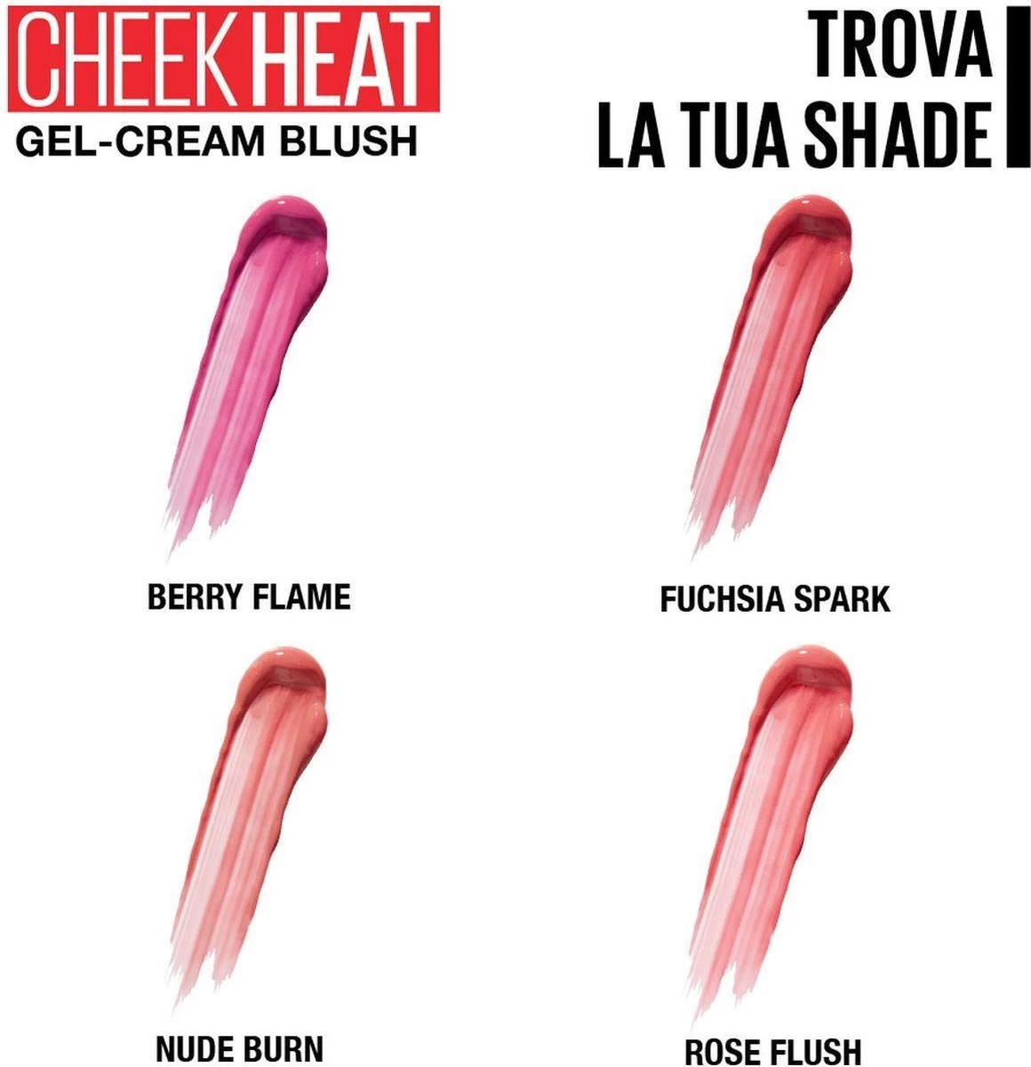 Maybelline Cheek Heat Blush 15 Nude Burn 15 G Crème - Afbeelding 8