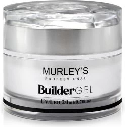 MURLEY'S Builder Gel UV-LED Builder Gel Voor Gelnagels Transparant 20 Ml Op Acrylbasis. Verlengen En Vormen Van De Nagels.