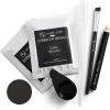 Marie-José & Co Henna Wenkbrauwverf Donkerbruin - Complete Henna Brows Kit - Tattoo Brow Set Voor 20 Paar Wenkbrauwen