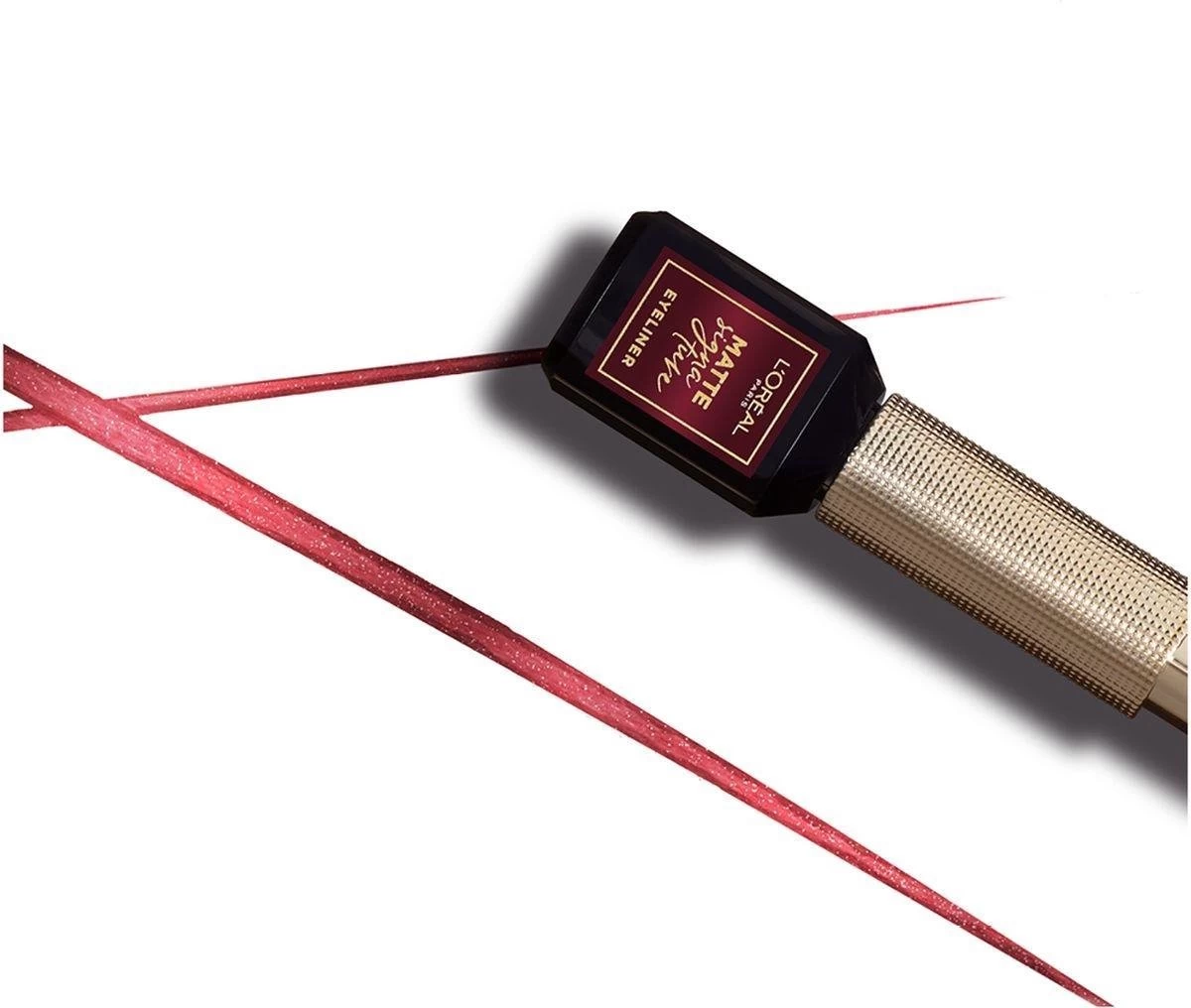 L'Oréal Matte Signature Eyeliner - 05 Burgundy - Afbeelding 2