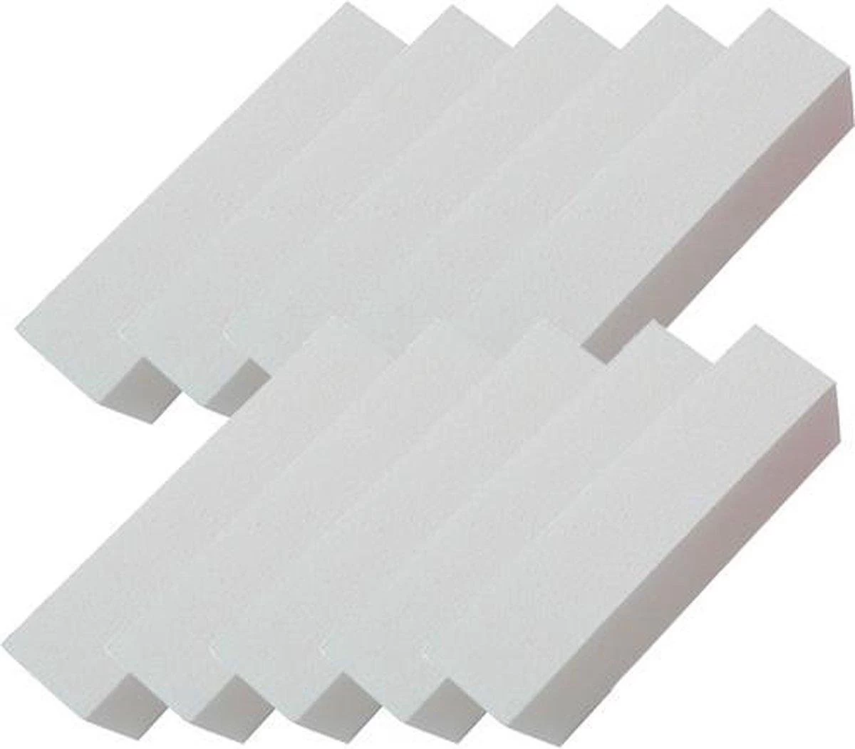 Merkloos 2x Nagelblok, Wit - Afbeelding 4