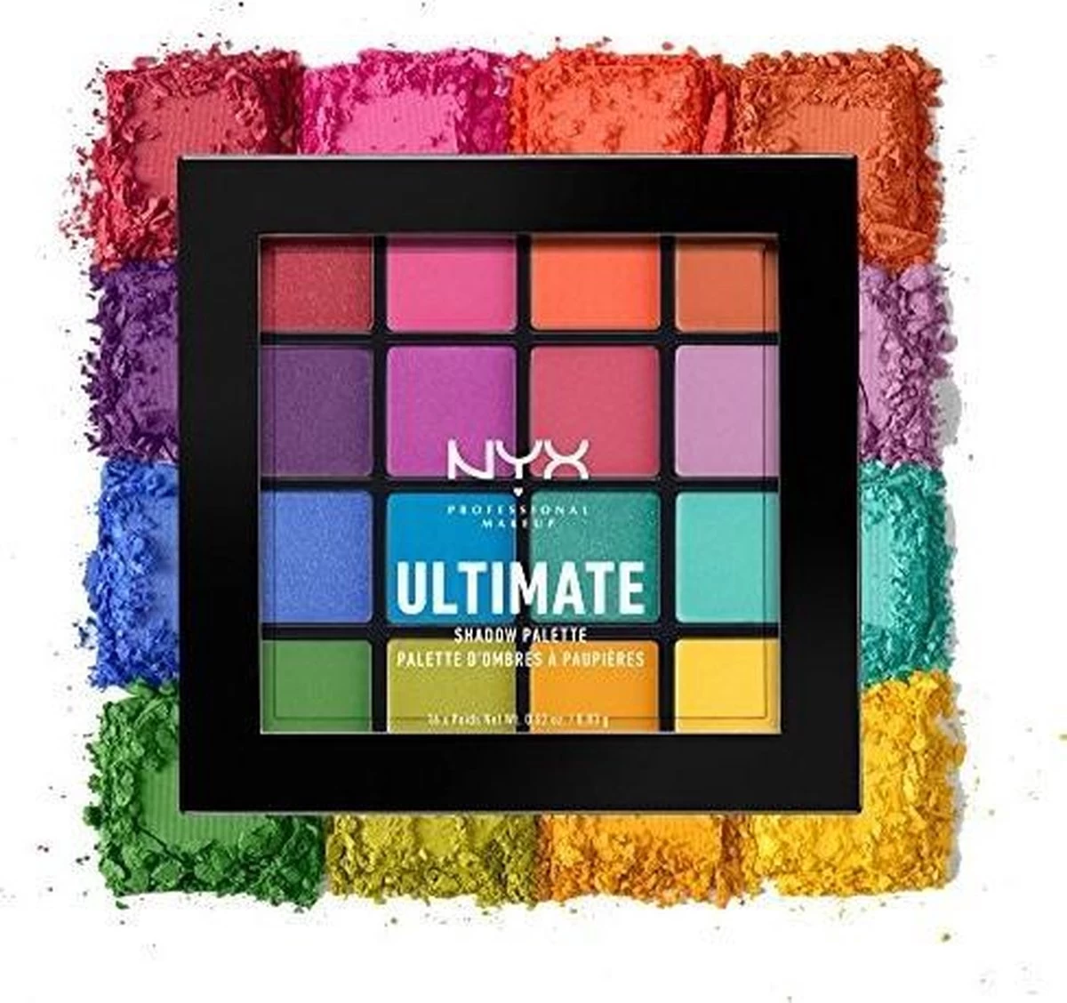 NYX Professional Makeup Ultimate Shadow Palette - Brights USP04 - Oogschaduw Palet - Afbeelding 6