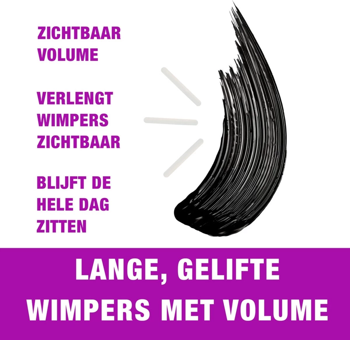 Maybelline The Falsies Lash Lift Mascara - Ultra Black - Afbeelding 4