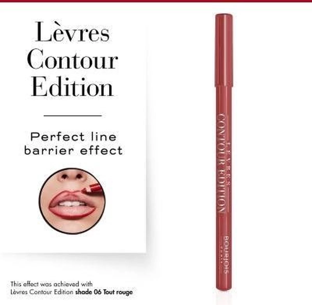 Bourjois Levres Contour Edition Lip Liner Contour Lip Pencil - 01 Nude Wave - Afbeelding 2