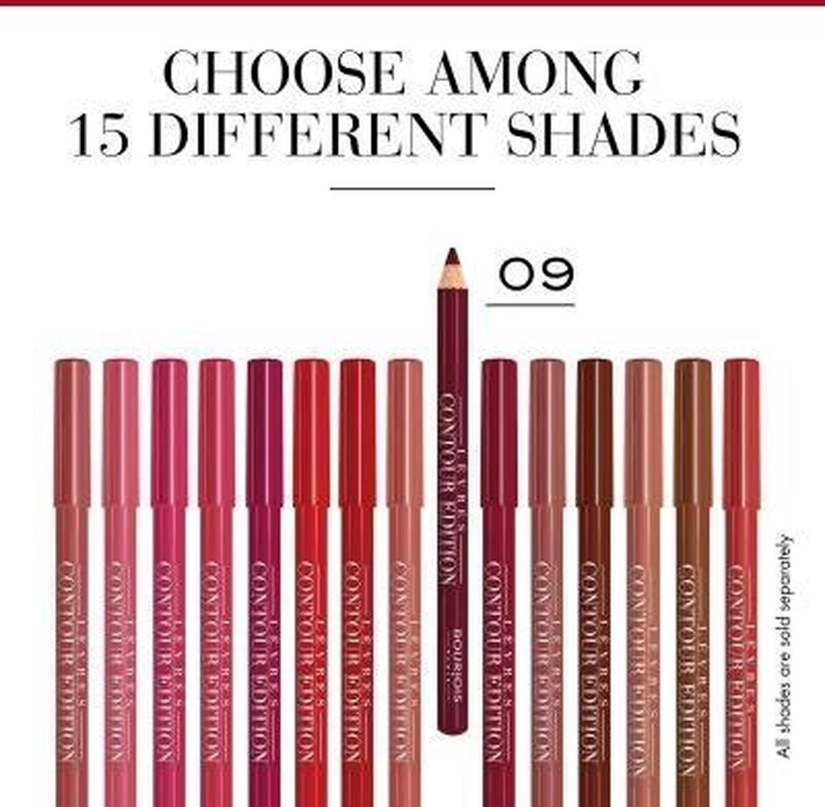 Bourjois Levres Contour Edition New Lippenpotlood - 09 Plump It Up - Afbeelding 5