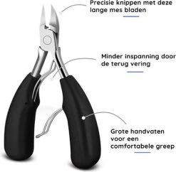 Jumalu - Professionele Nagelschaar - Ingegroeide Teennagel - Kalknagel - Nagel - Nagel - Vingernagel - Teennagels - Vingernagels - Schaar - Teen Vinger Nagel Nagelriem Knipper - Tang Nageltang - Kalknagels - Nagels - Pedicure Manicure Nagelschaartje