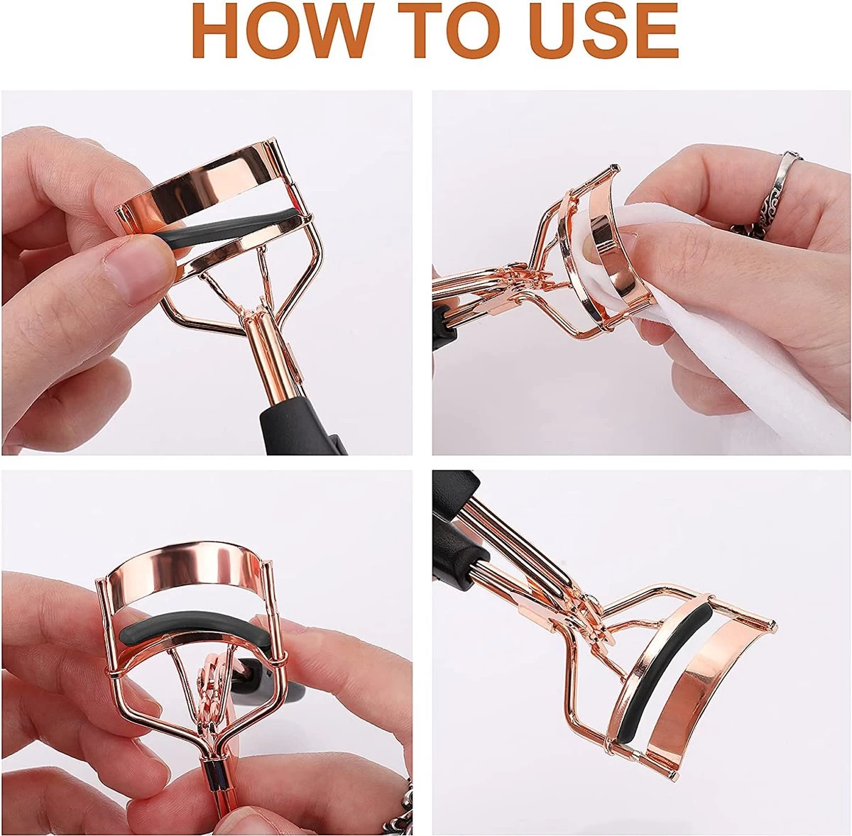 BOTC Professionele Wimperkruller / Wimperkrultang -kleurig - Wimperlifting - Persoonlijke Verzorging - Beauty - Make-up - Afbeelding 9