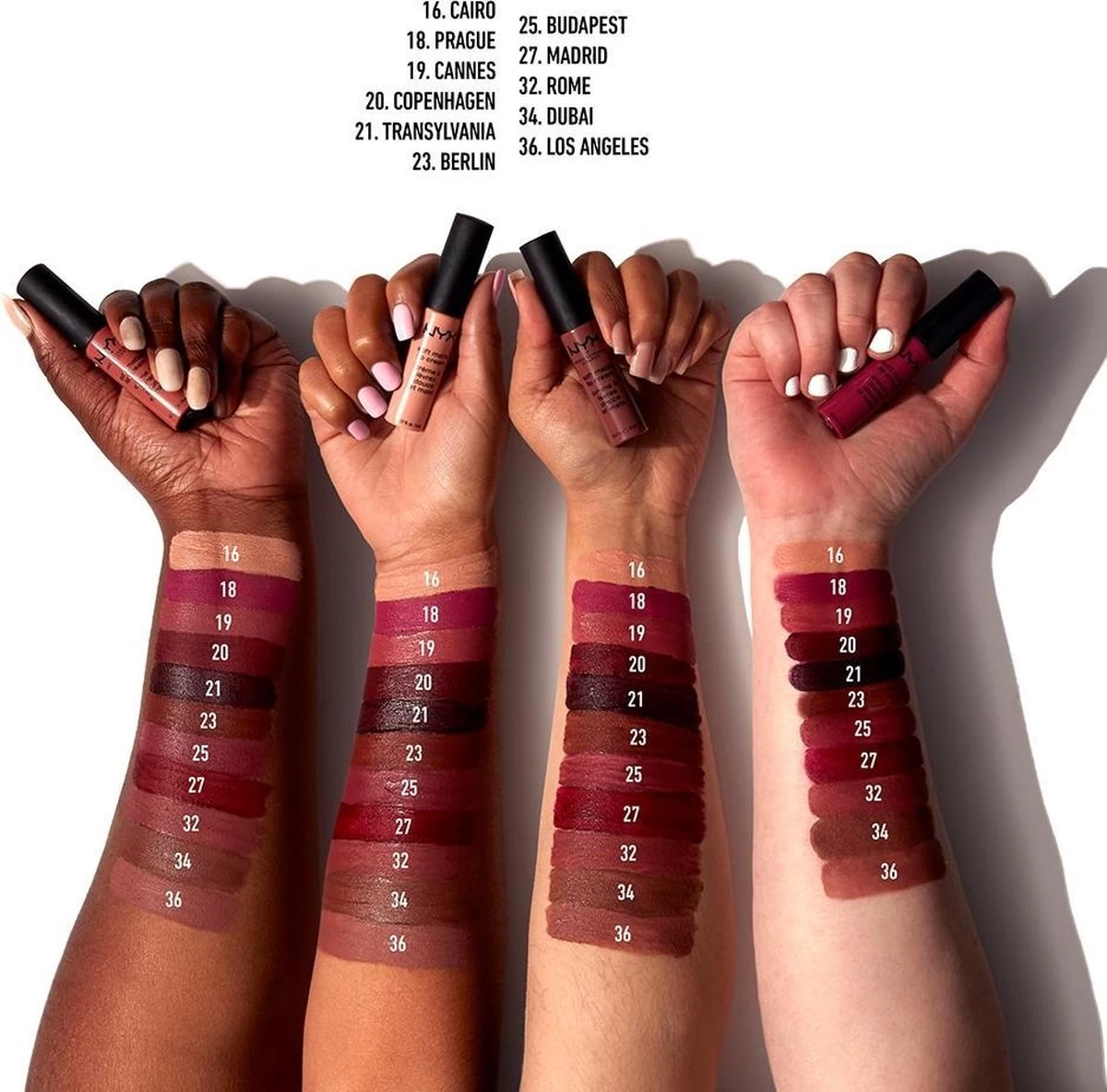 NYX Professional Makeup Soft Matte Lip Cream - Istanbul SMLC06 - Lippenstift - Afbeelding 5