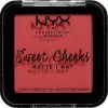 NYX Professional Makeup Sweet Cheeks Creamy Powder Blush Matte - Citrine Rose SCCPBM04 - Blush - 5 Gr
