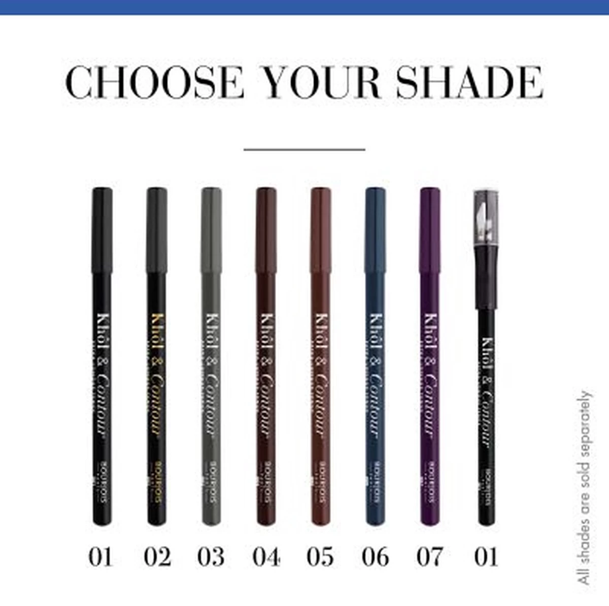 Bourjois Eye Liner Khol Contour Oogpotlood - 001 Black - Afbeelding 6