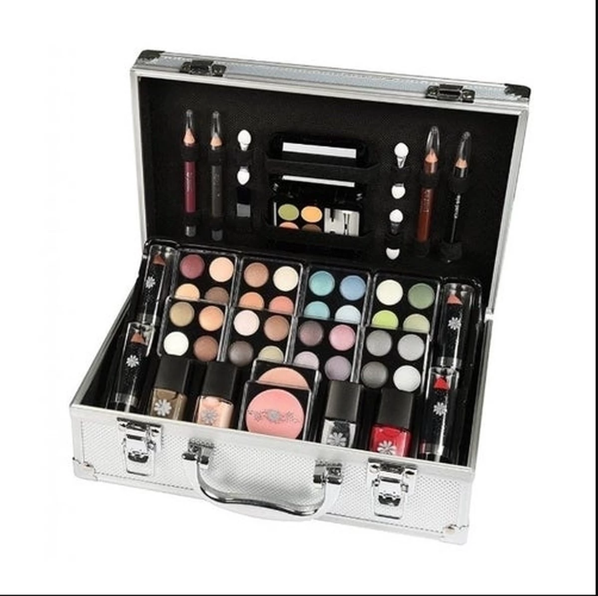 Make Up Koffer Gevuld | Cosmetics Make-Up Set 51-Delig | Make Up | Make Up Koffer Met Inhoud | Make Up Koffer - Afbeelding 3