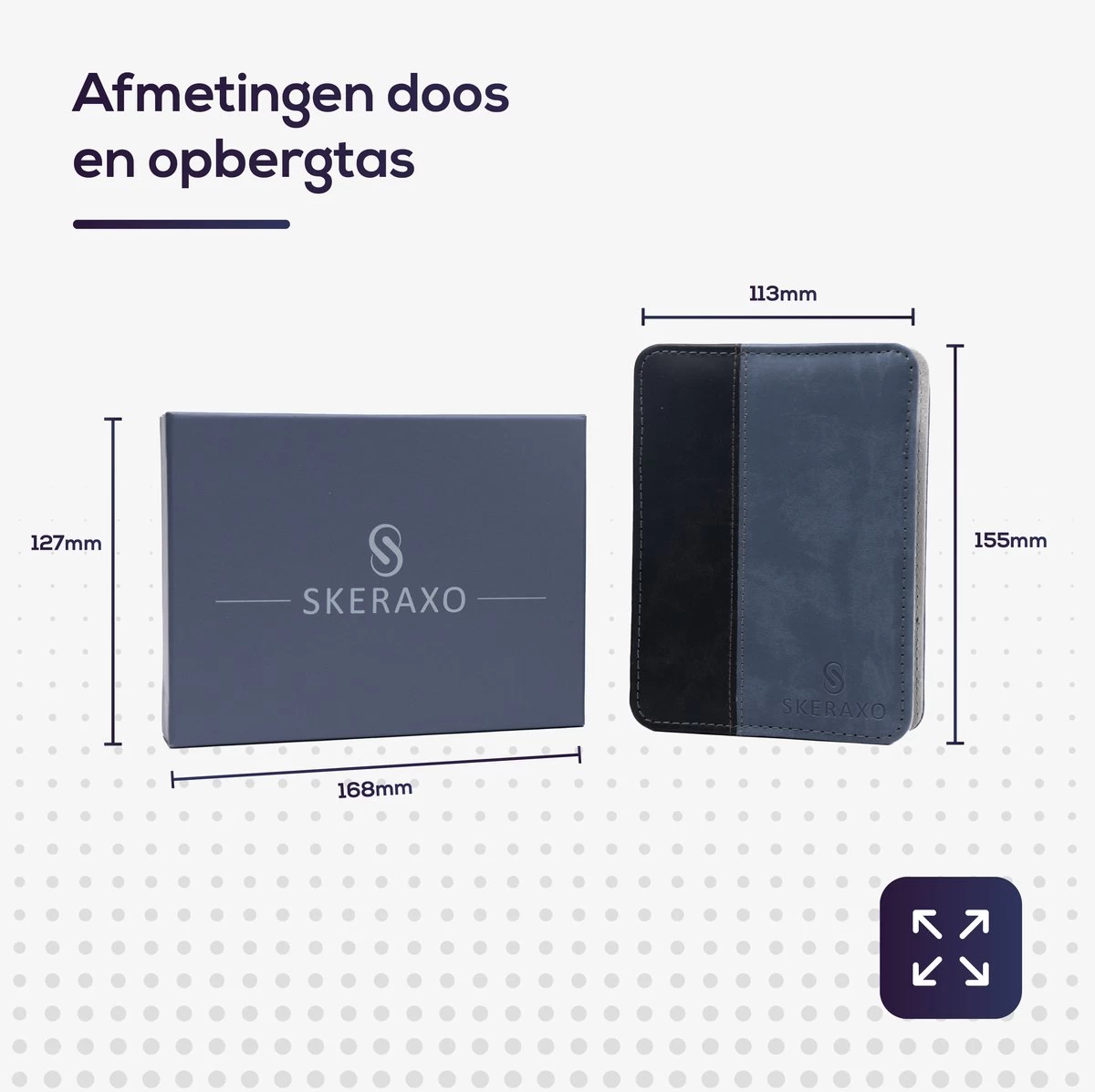 Skeraxo 8-delige Luxe Verschillende Tools - Professioneel Manicure Set & Pedicureset Met Nagelvijl & Nageltang – Behandeling Nagels En Huid - Afbeelding 3