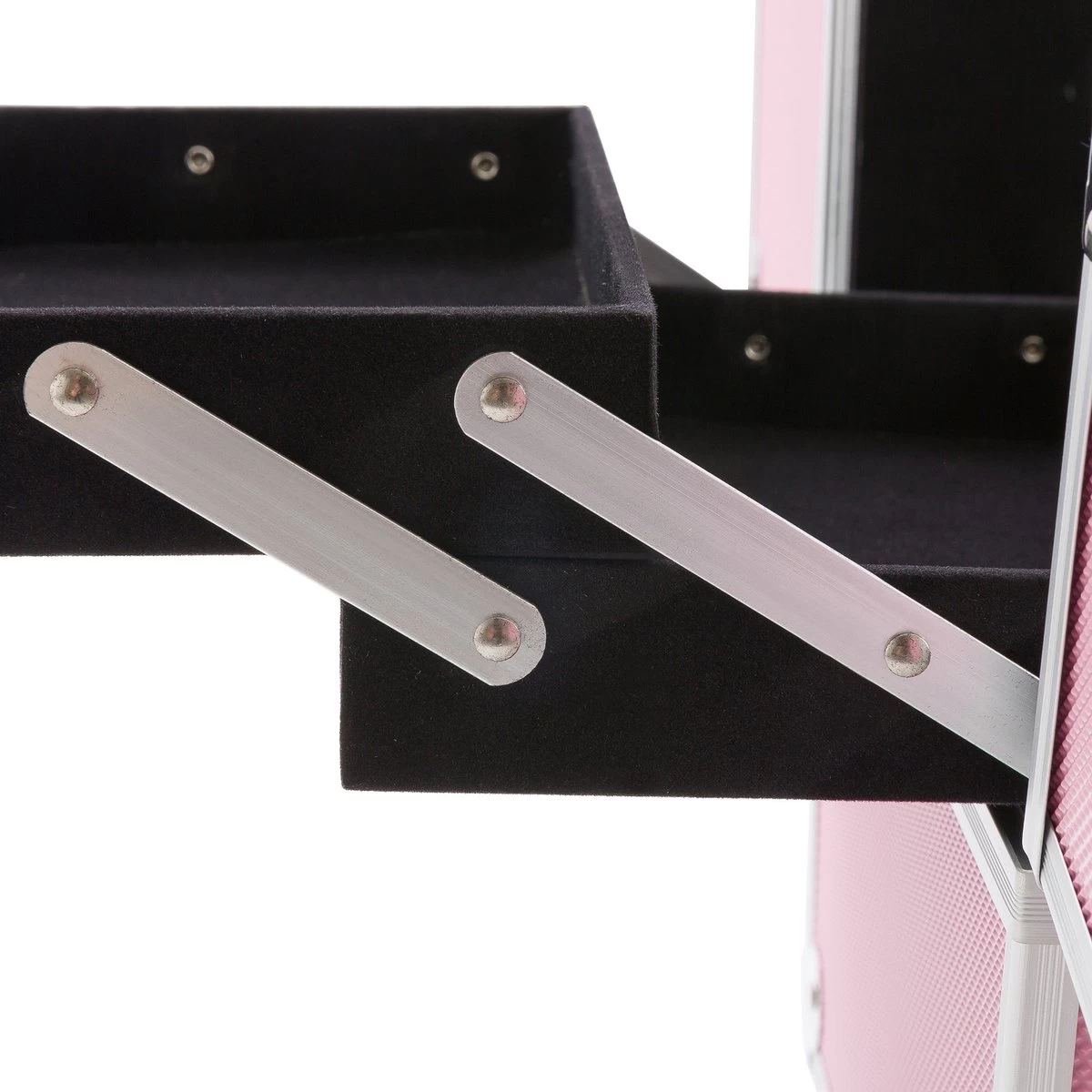 AREBOS Cosmeticakoffer Beauty Case Multikoffer 15 L Roze - Afbeelding 8