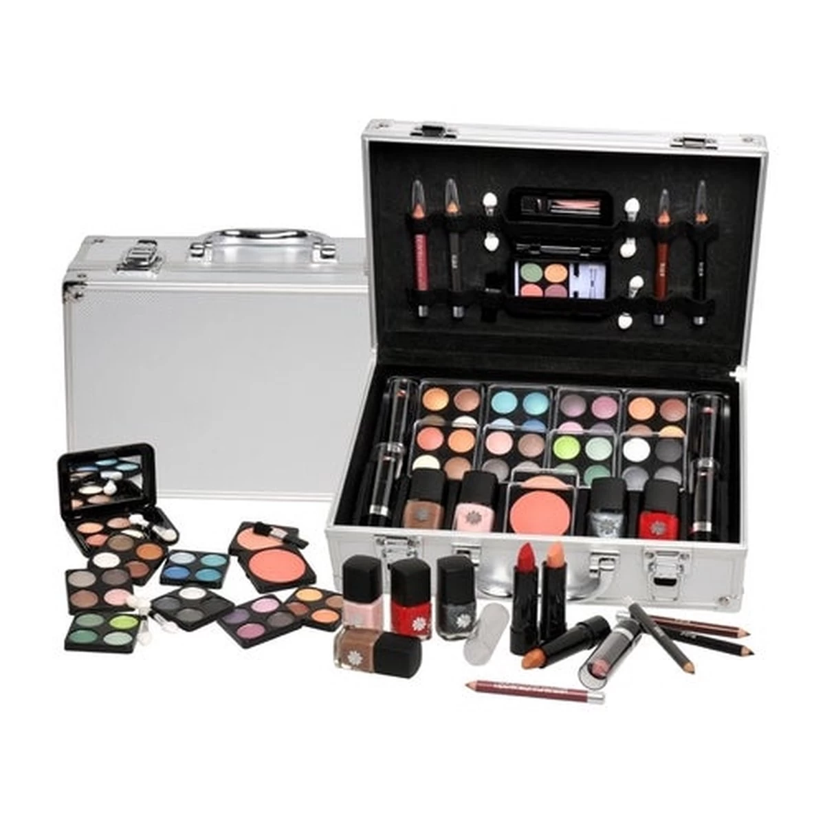 Make Up Koffer Gevuld | Cosmetics Make-Up Set 51-Delig | Make Up | Make Up Koffer Met Inhoud | Make Up Koffer - Afbeelding 4