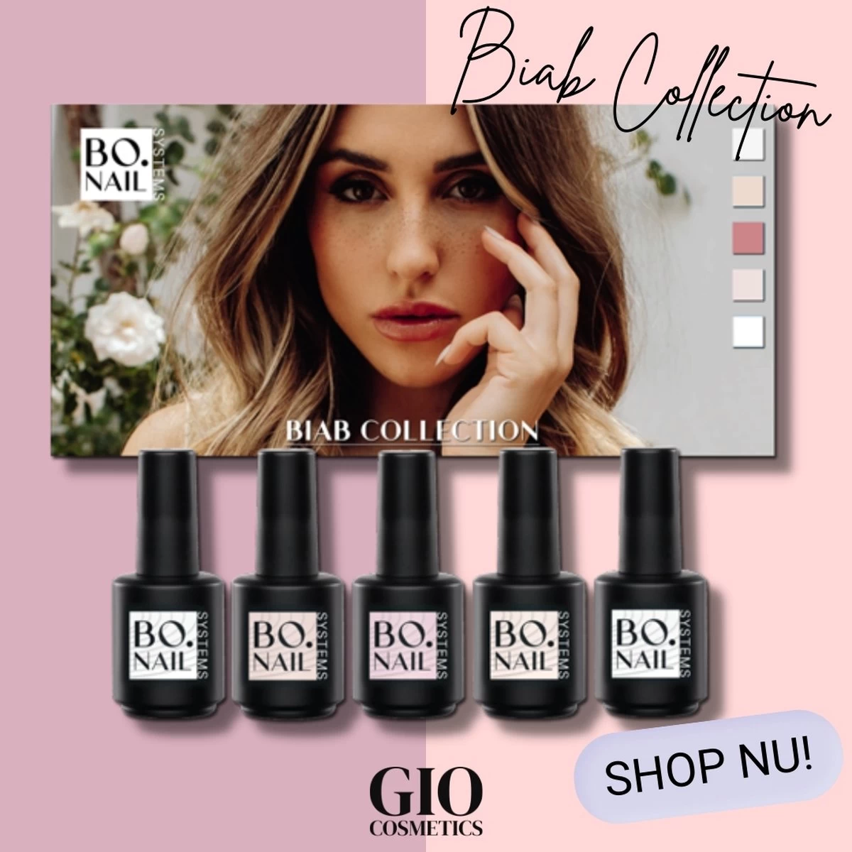 GUAPÀ® BIAB Builder Gel In A Bottle Nagelset | Inclusief Led Lamp Nagels | Gelnagels Starterspakket | Nagellak | Gellak | Builder Gel | 5 X 15 Ml BIAB Met Kleur - Afbeelding 6
