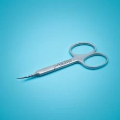 BeautyTools Professionele Nagelriem Knipper - Schaar Voor Nagelriemen En Nagelvellen - Pedicure / Manicure Schaar - Fijn Gebogen Snijvlak - INOX (9.5 Cm) (NS-2120)