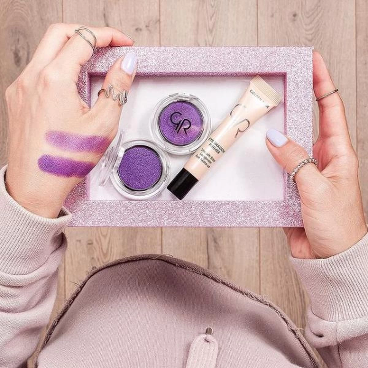 Golden Rose Eyeshadow Primer Oogschaduw Basis Transparante Oogschaduw Primer - Afbeelding 4