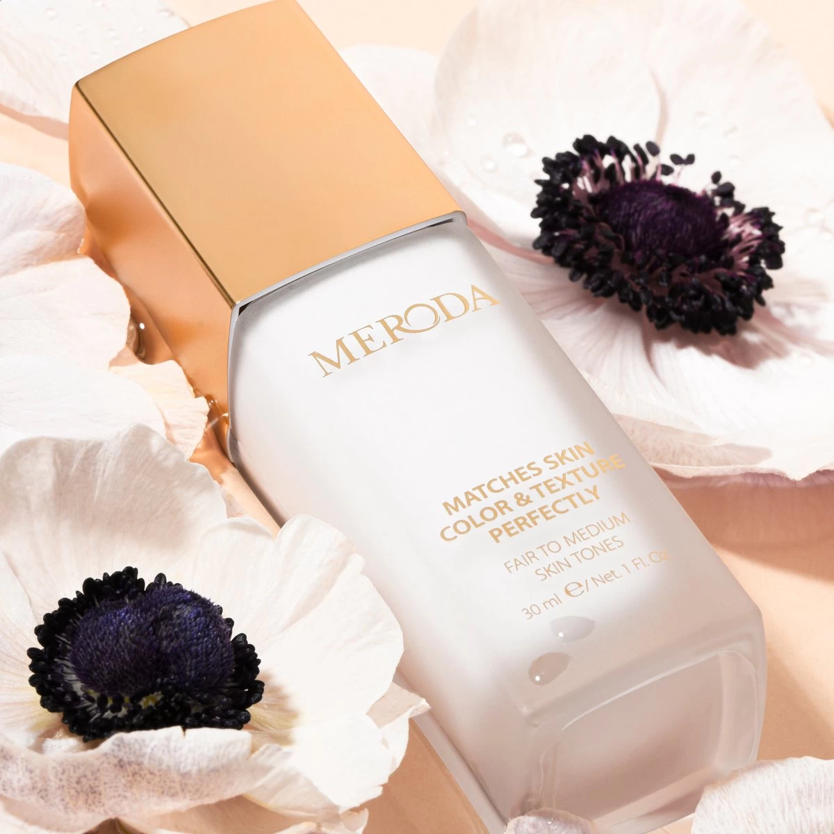 Meroda Changing Foundation - Kleurveranderende Foundation - 30ml - Afbeelding 2