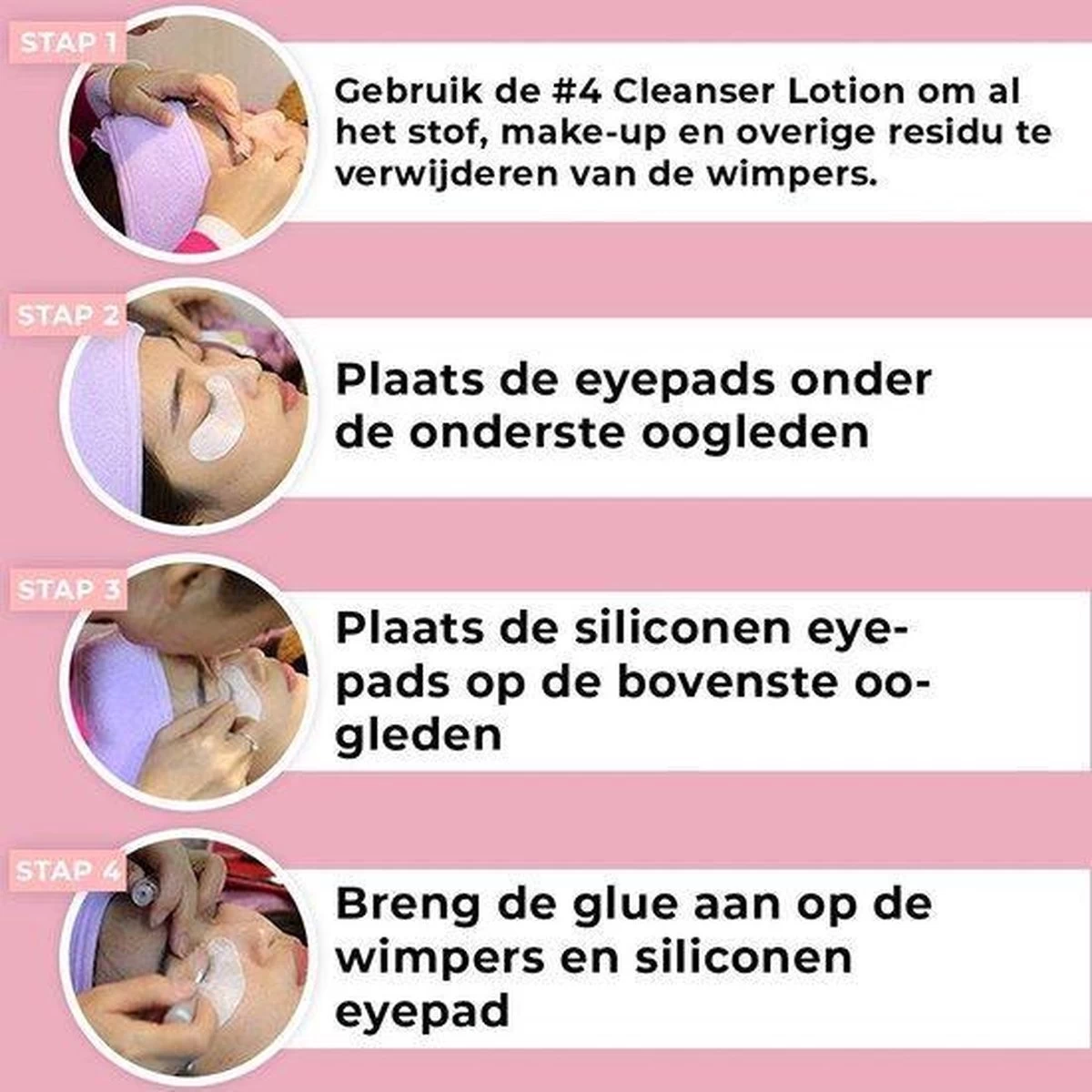Iconsign Nieuwste Upgraded Wimper Lifting Set - Lash Lift Set Met Extra Sterke Lijm– Lashlift - Nieuw In 2021 - Permanent En Fixatietijd Slechts 12-15 Minuten - Vernieuwde Wimperlifting Set – Lash Lift Kit - Uitgebreide Versie 25 Delig - Afbeelding 5
