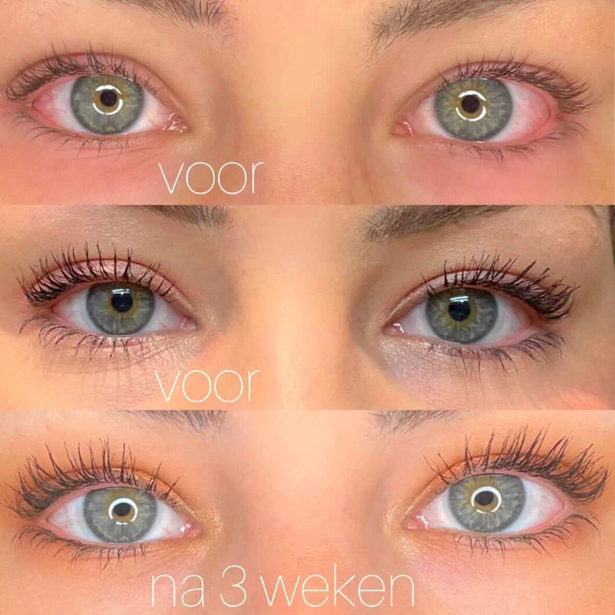 Célie Beauty FLASH - Wimperserum - Binnen 1 Week Zichtbaar Resultaat - 100% Vegan - Wimpergroei - Wimperverzorging - Volle Wimpers - Dikke Wimpers - 3ml - Hydraterend - Afbeelding 3