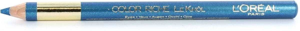 L'Oréal Color Riche Le Khol Oogpotlood - 109 Azure Blue - Afbeelding 2