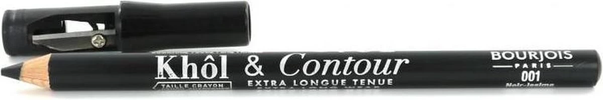 Bourjois Eye Liner Khol Contour Oogpotlood - 001 Black - Afbeelding 7