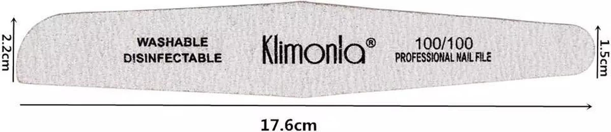 Klimonla Nagelvijl Set Van 5 Stuks 80/100/150/180/240 | Professionele Nagelvijl | High Qualit | Nagelverzorging - Afbeelding 2