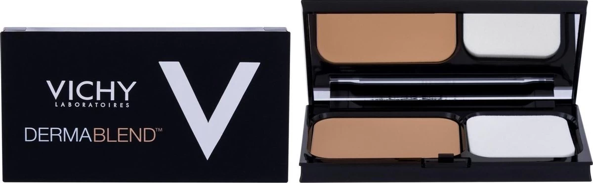 Vichy Dermablend Compact Foundation 25 - 9,5G - Hoge Dekking - Afbeelding 4