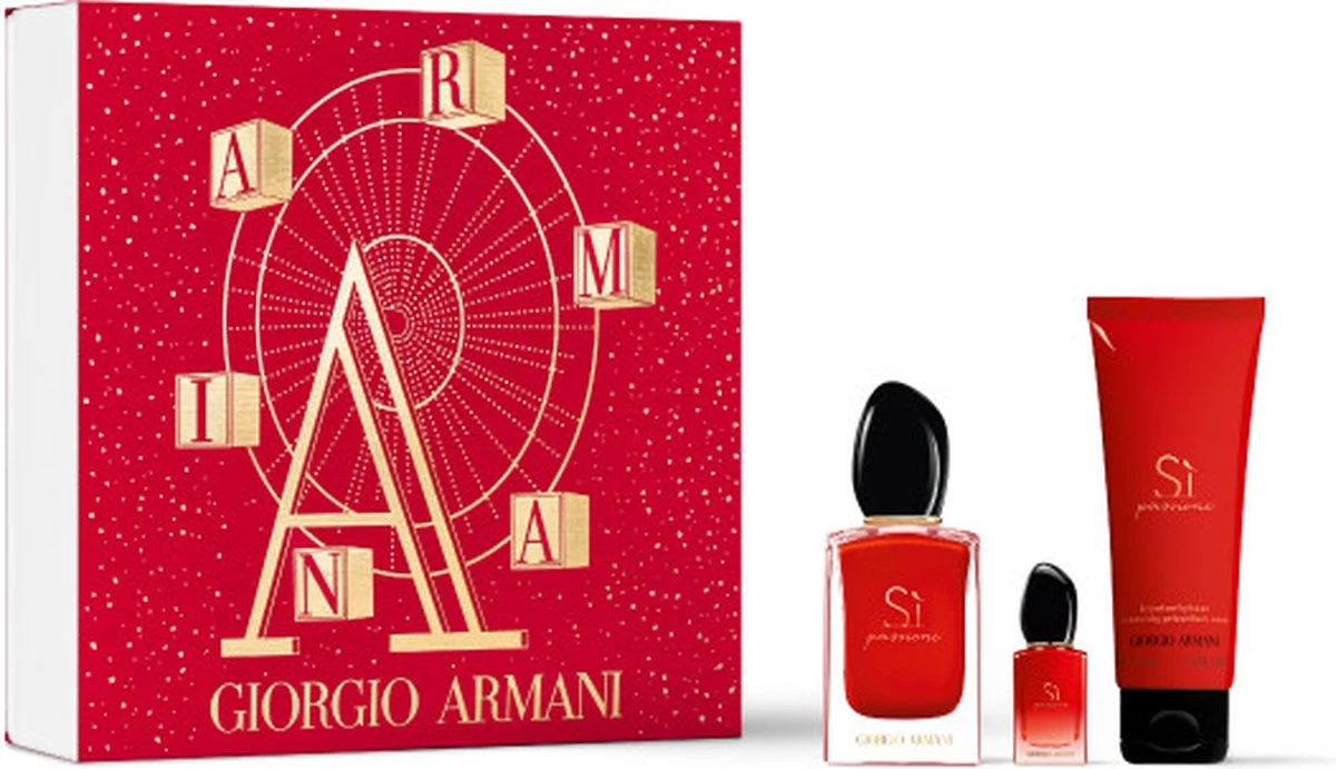 Armani Si Passione Eau De Parfum Xmas Geschenkset