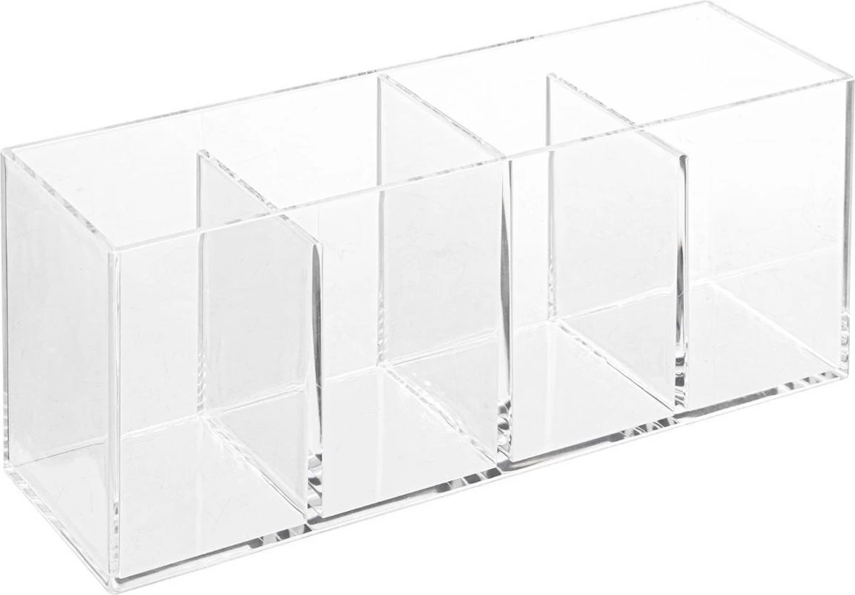 Five® Make-up Bakje 4 Vakken - Transparant - Sorteervakken - Afbeelding 6