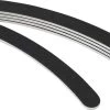 Merkloos 5x Boomerang / Kromme Nagel Vijlen #100/180, Zwart. Kromme Nagel Vijlen Voor Het Vijlen En Vormgeven Van Acryl Nagels, Gel Nagel