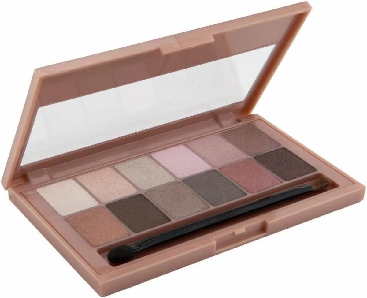 Maybelline The Blushed Nudes OogschaduwPalette - 12 Roze Nude Tinten - Afbeelding 8
