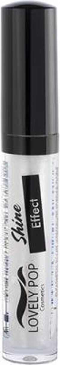 Lovely Pop Cosmetics - Shine Effect - Lipgloss - Wit - Parelmoer/glitter/iriserend/metallic/transparant - Nummer 7 - 1 Flesje Met 3,5 Ml Inhoud - Afbeelding 3