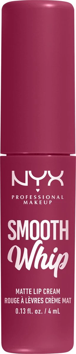 NYX Professional Makeup - Smooth Whip Matte Lip Cream Fuzzy Slippers - Vloeibare Lippenstift - 4ML - Afbeelding 7