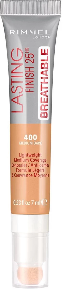 Rimmel London Rimmel Lasting Finish Breathable - 400 Natural Beige - Concealer - Afbeelding 4