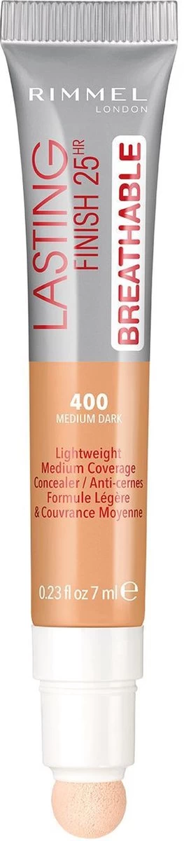 Rimmel London Rimmel Lasting Finish Breathable - 400 Natural Beige - Concealer - Afbeelding 3