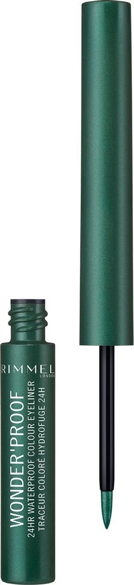 Rimmel London Rimmel Wonder'proof Liner Eyeliner - 003 Green - Afbeelding 7