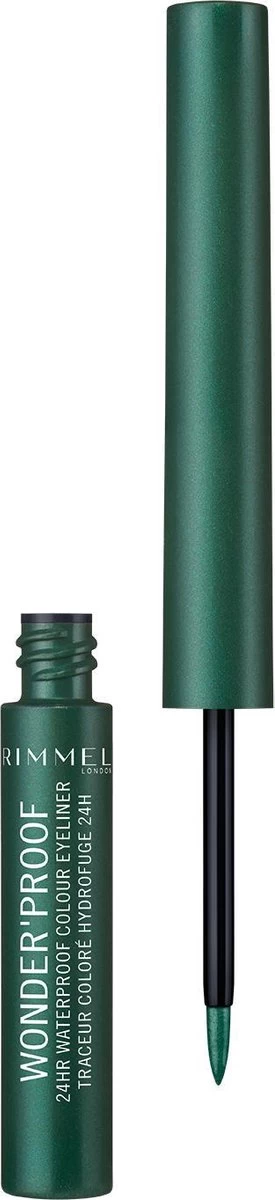 Rimmel London Rimmel Wonder'proof Liner Eyeliner - 003 Green - Afbeelding 2
