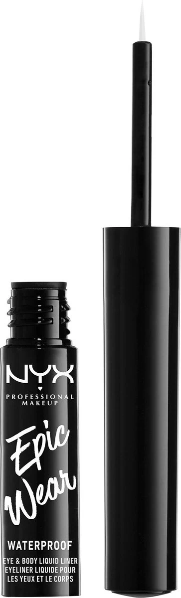 NYX Professional Makeup Epic Wear Liquid Eyeliner - White EWSPLL04 - 3.5 Ml - Afbeelding 2