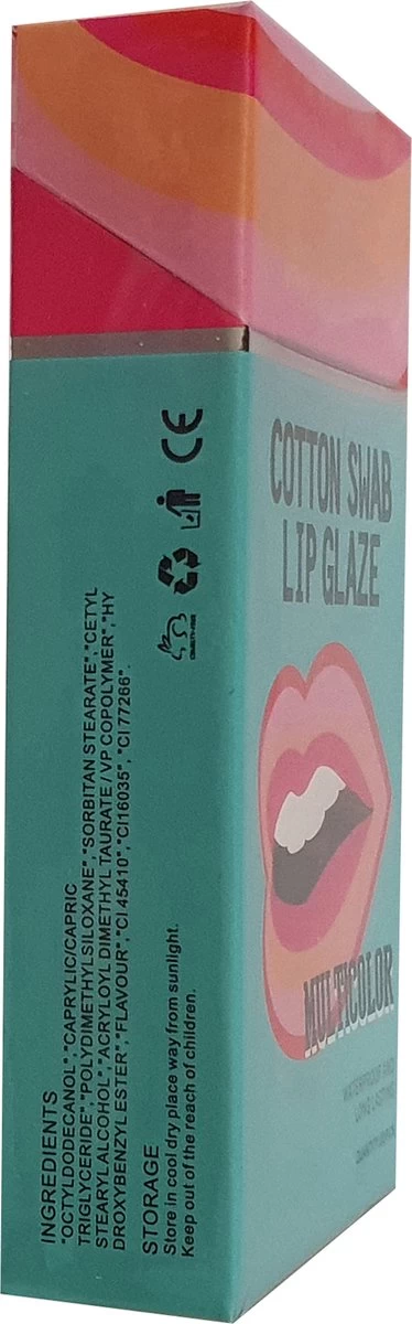 Tattoo Lippenstift Multi-color | Lippenstift Wattenstaafje 20 Stuks | Duurzame Long Lasting Waterdichte Vloeibare Non-stick Tattoo Lipstick | Lip Stain - Afbeelding 7