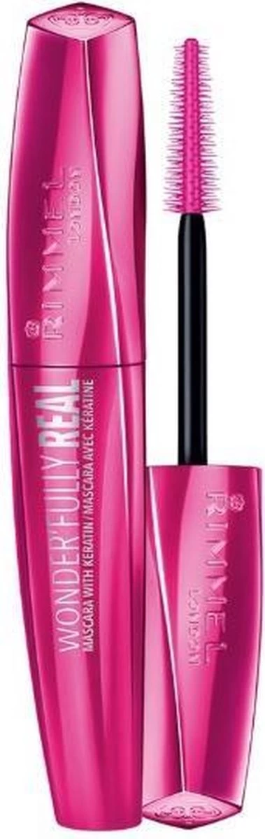 Rimmel London Wonder'fully Real Mascara - 001 Black - Afbeelding 3