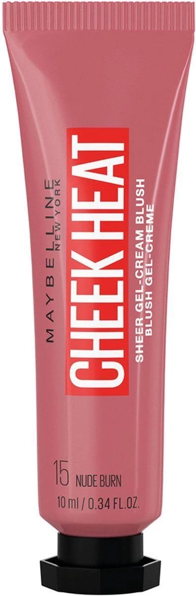 Maybelline Cheek Heat Blush 15 Nude Burn 15 G Crème