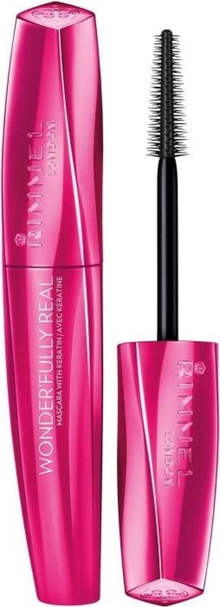Rimmel London Wonder'fully Real Mascara - 001 Black - Afbeelding 7