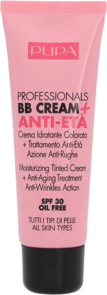 Pupa Milano Professionals BB Cream + Anti-Eta - 001 Nude - Afbeelding 7
