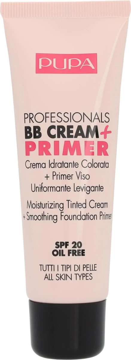 Pupa Milano Professionals BB Cream + Primer - Nude 001 - Afbeelding 6